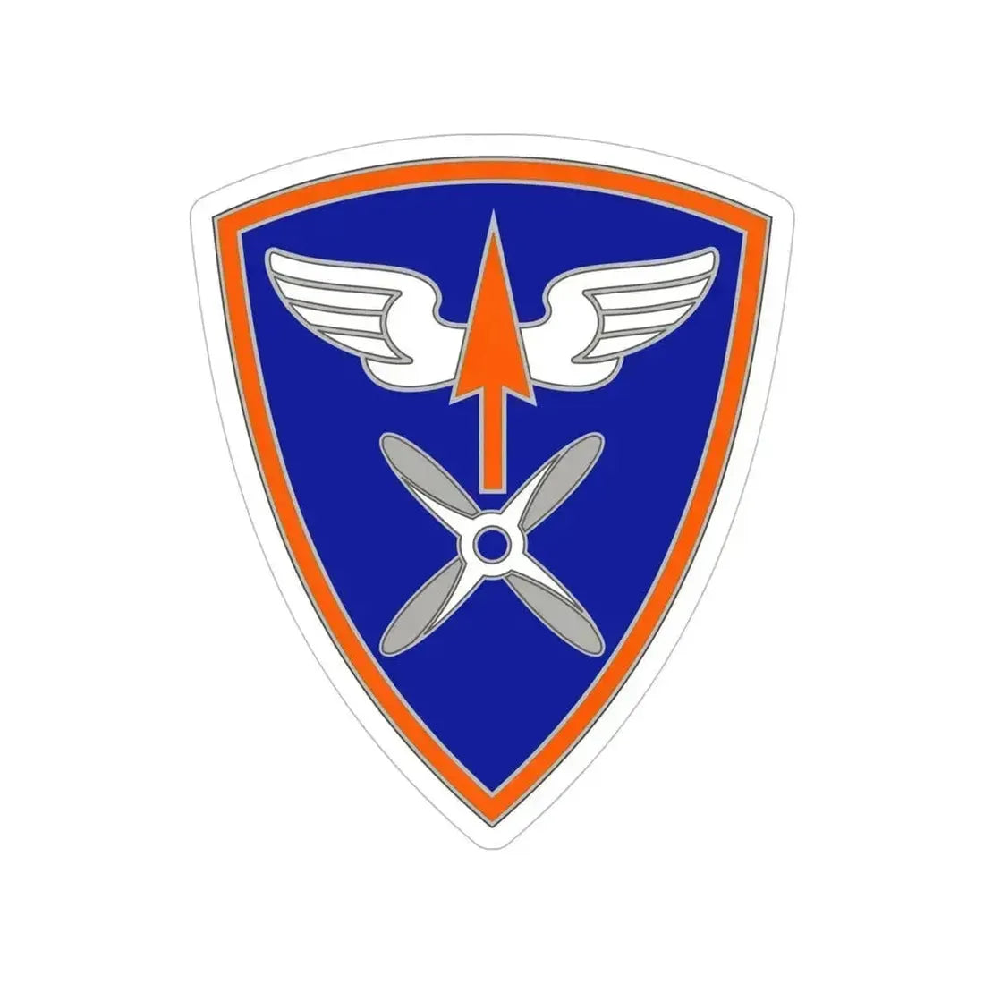 110 Aviation Brigade (U.S. Army) Transparent STICKER Die-Cut Vinyl Decal 6 Inch - The Sticker Space