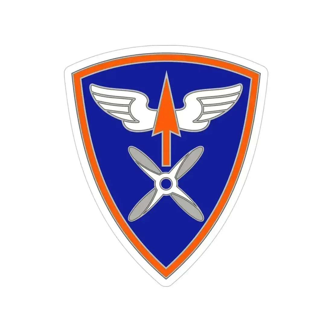 110 Aviation Brigade (U.S. Army) Transparent STICKER Die-Cut Vinyl Decal - The Sticker Space