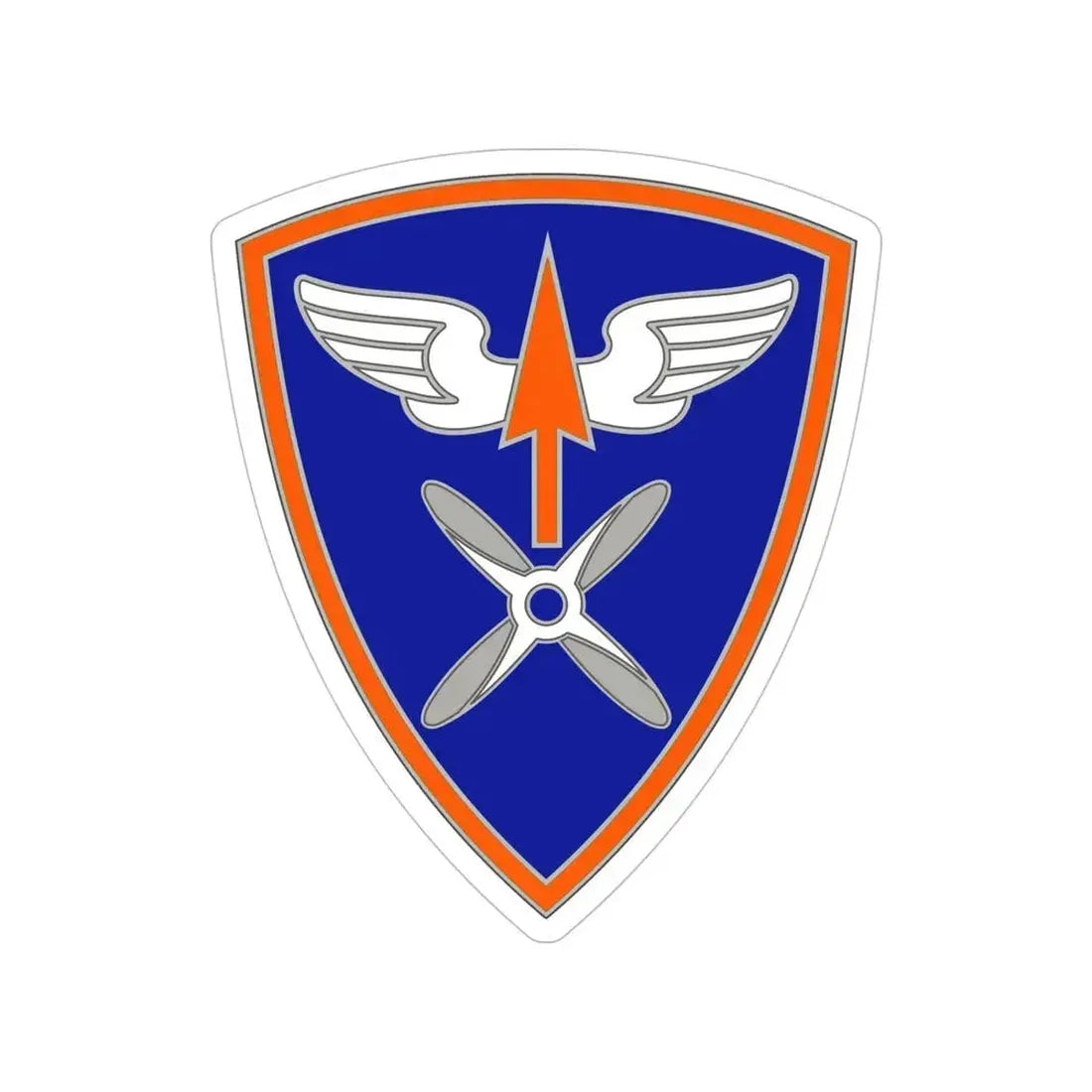 110 Aviation Brigade (U.S. Army) Transparent STICKER Die-Cut Vinyl Decal - The Sticker Space