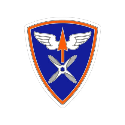 110 Aviation Brigade (U.S. Army) Transparent STICKER Die-Cut Vinyl Decal - The Sticker Space