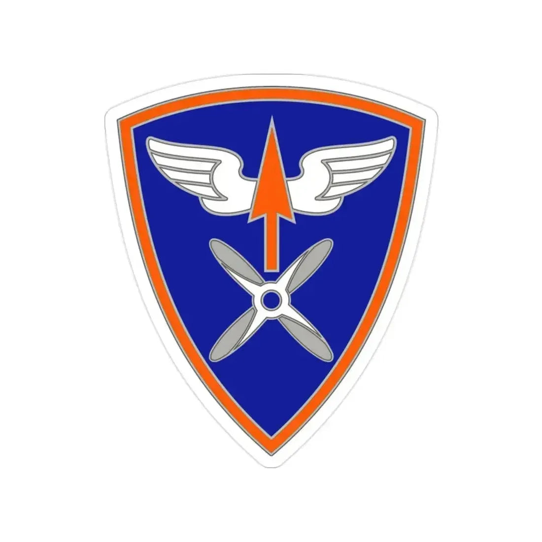 110 Aviation Brigade (U.S. Army) Transparent STICKER Die-Cut Vinyl Decal - The Sticker Space