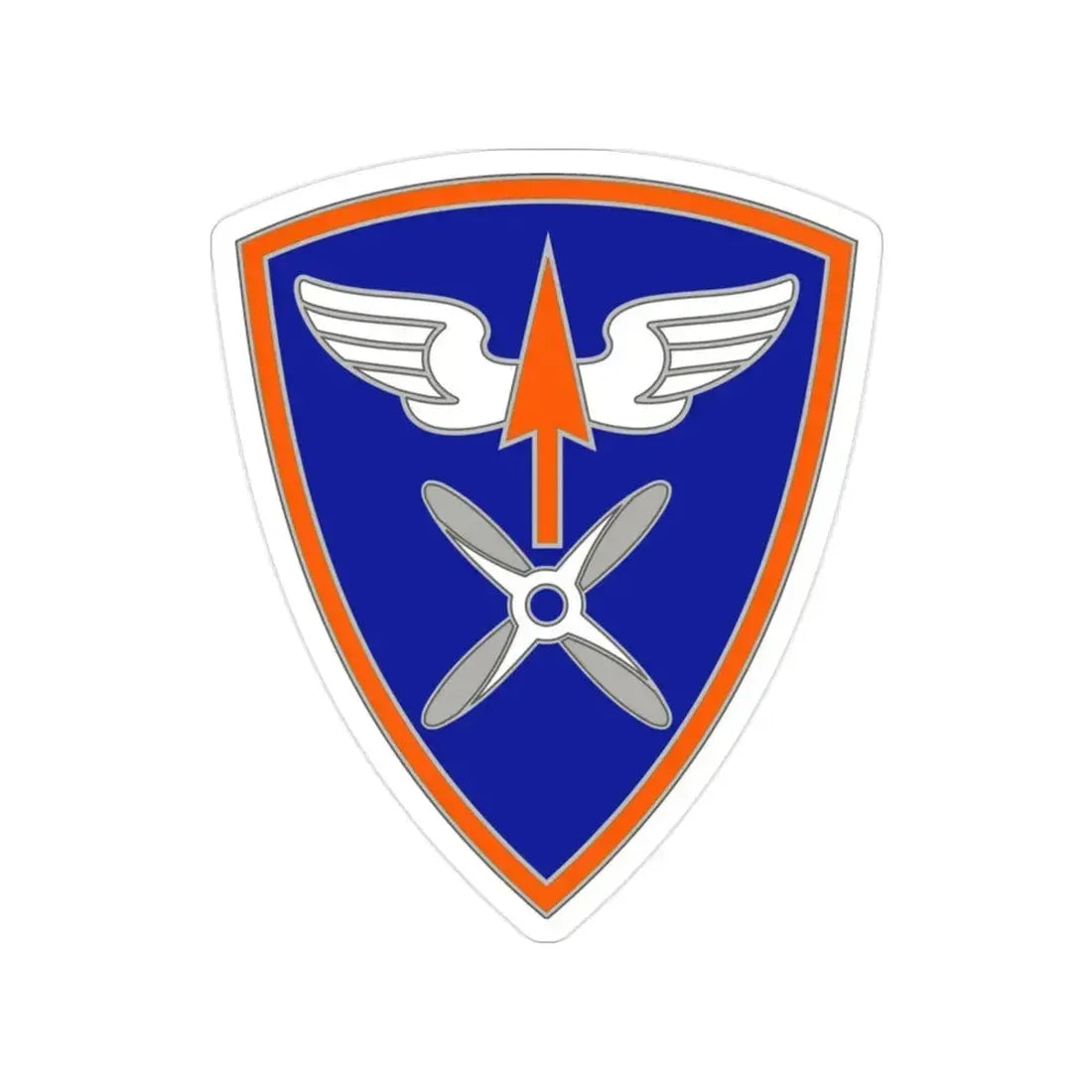 110 Aviation Brigade (U.S. Army) Transparent STICKER Die-Cut Vinyl Decal - The Sticker Space