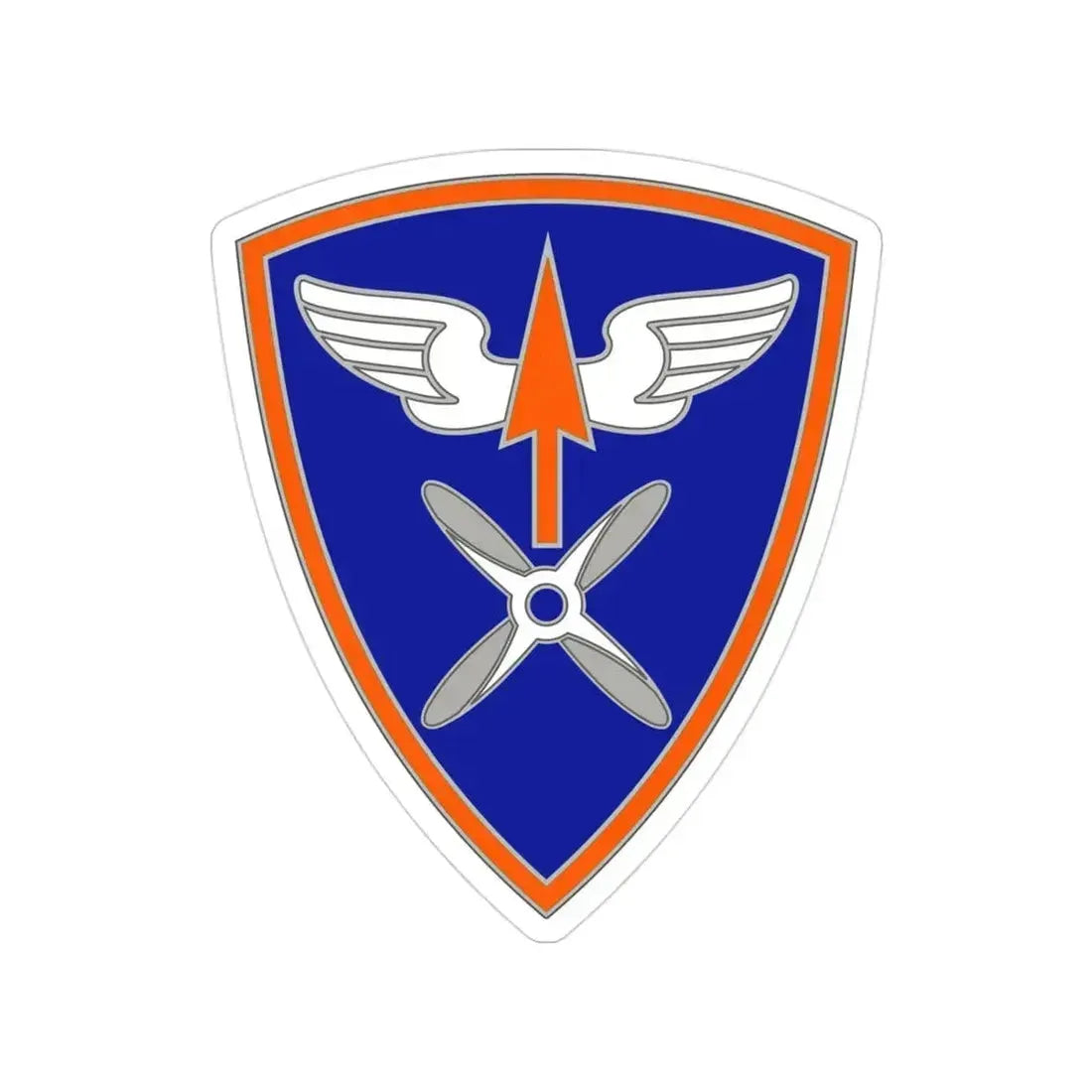 110 Aviation Brigade (U.S. Army) Transparent STICKER Die-Cut Vinyl Decal - The Sticker Space
