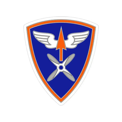 110 Aviation Brigade (U.S. Army) Transparent STICKER Die-Cut Vinyl Decal - The Sticker Space