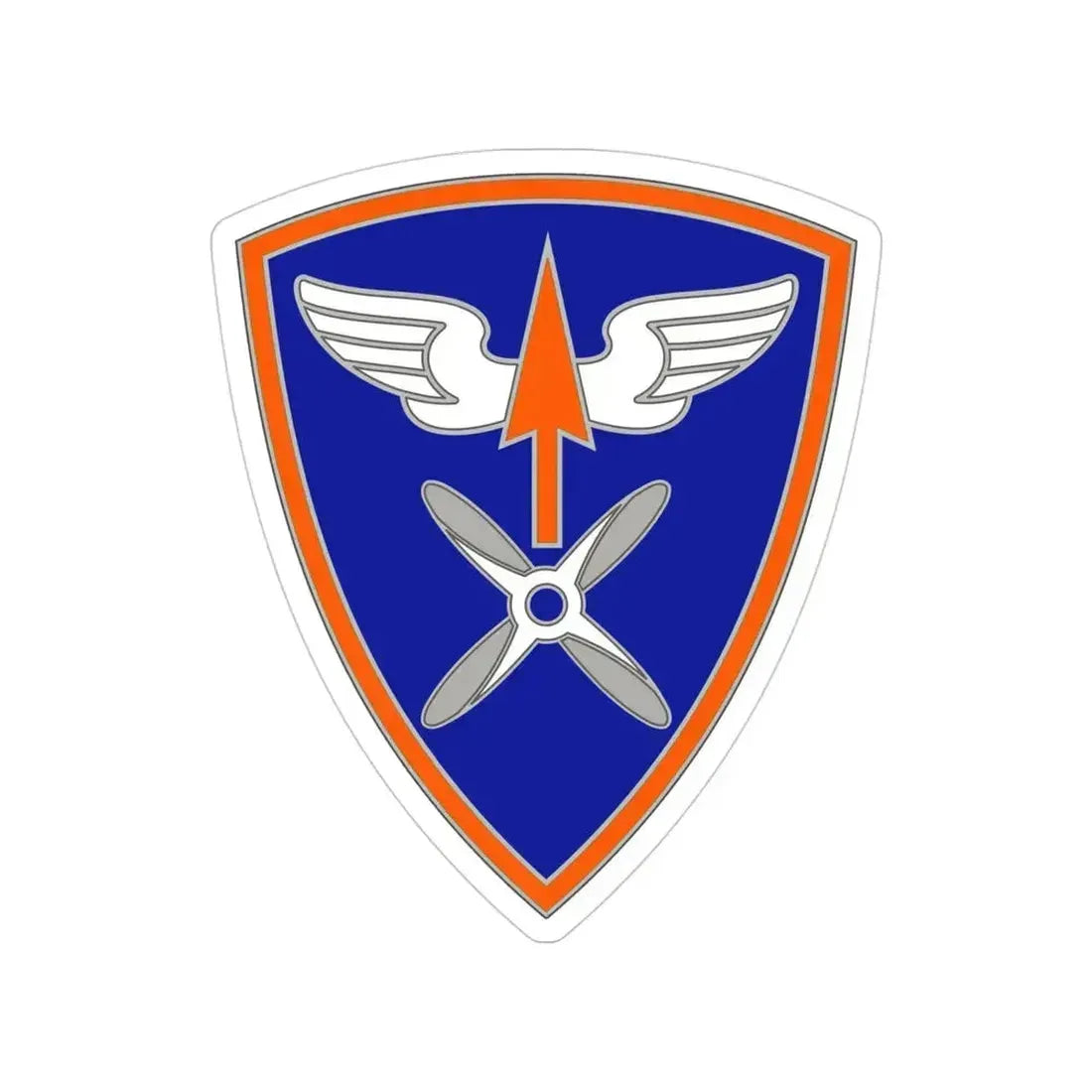 110 Aviation Brigade (U.S. Army) Transparent STICKER Die-Cut Vinyl Decal - The Sticker Space