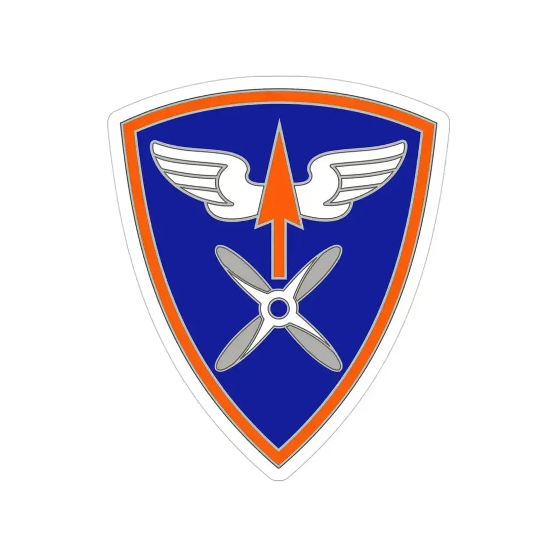 110 Aviation Brigade (U.S. Army) Transparent STICKER Die-Cut Vinyl Decal - The Sticker Space