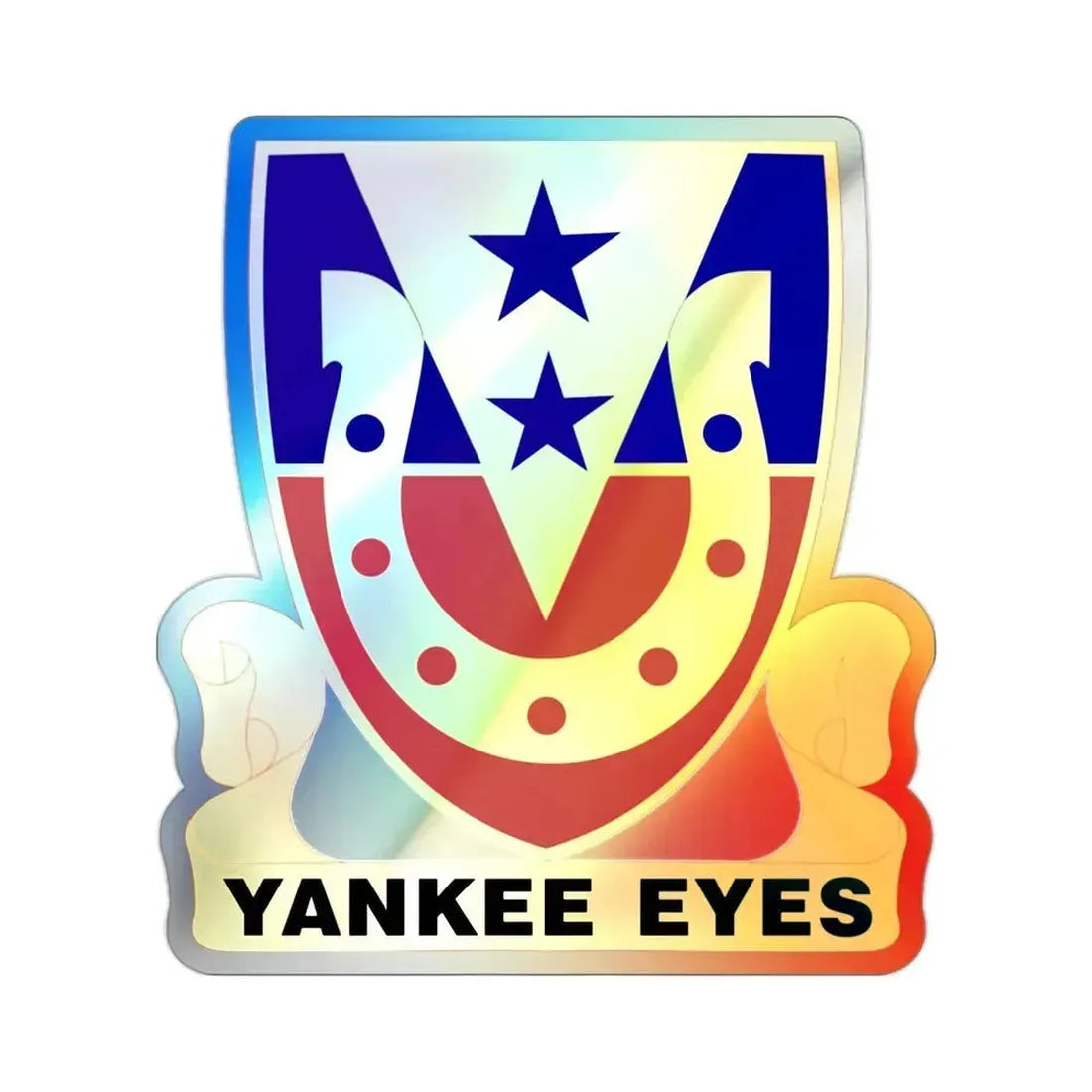 110 Cavalry Regiment (U.S. Army) Holographic STICKER Die-Cut Vinyl Decal - The Sticker Space