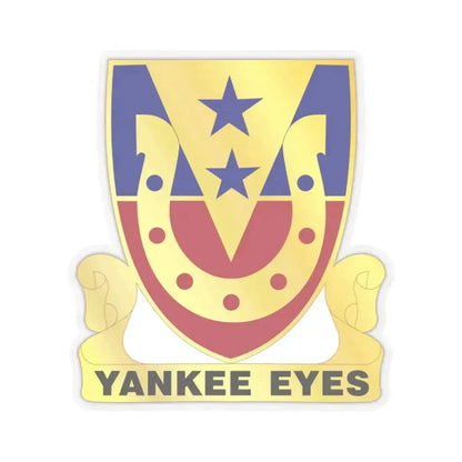 110 Cavalry Regiment (U.S. Army) STICKER Vinyl Kiss-Cut Decal 2 Inch Transparent - The Sticker Space