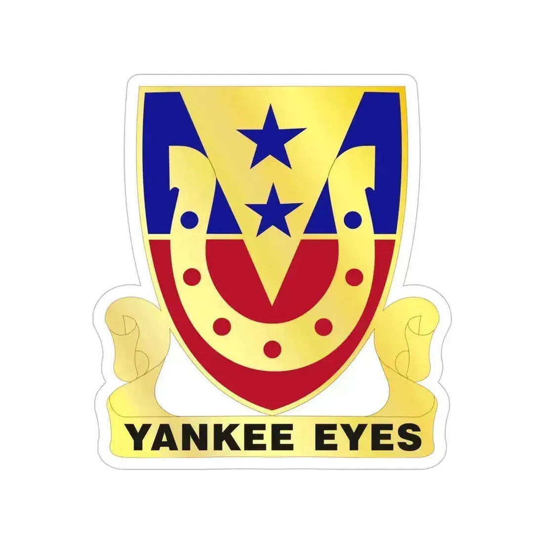 110 Cavalry Regiment (U.S. Army) Transparent STICKER Die-Cut Vinyl Decal 6 Inch - The Sticker Space