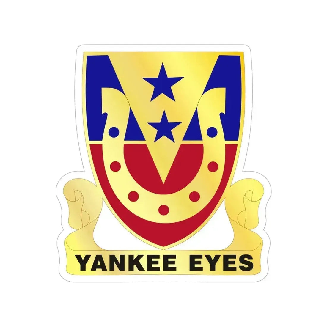 110 Cavalry Regiment (U.S. Army) Transparent STICKER Die-Cut Vinyl Decal - The Sticker Space