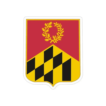 110 Information Operations Battalion (U.S. Army) REVERSE PRINT Transparent Die-Cut STICKER 5 Inch Die-Cut Transparent - The Sticker Space