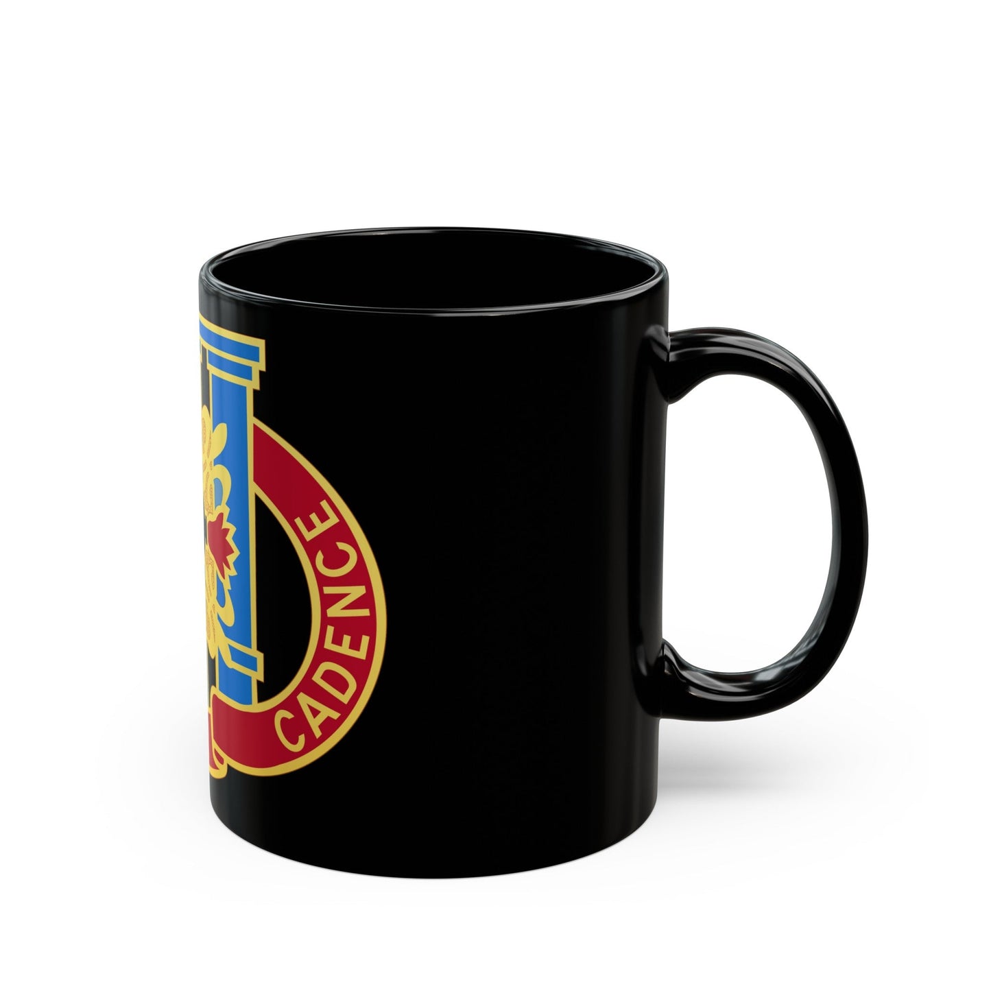 110 Maintenance Battalion (U.S. Army) Black Coffee Mug-The Sticker Space