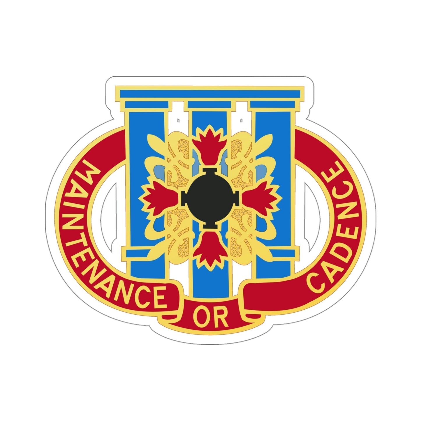 110 Maintenance Battalion (U.S. Army) STICKER Vinyl Die-Cut Decal-4 Inch-The Sticker Space