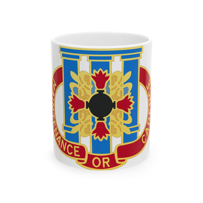 110 Maintenance Battalion (U.S. Army) White Coffee Mug-11oz-The Sticker Space