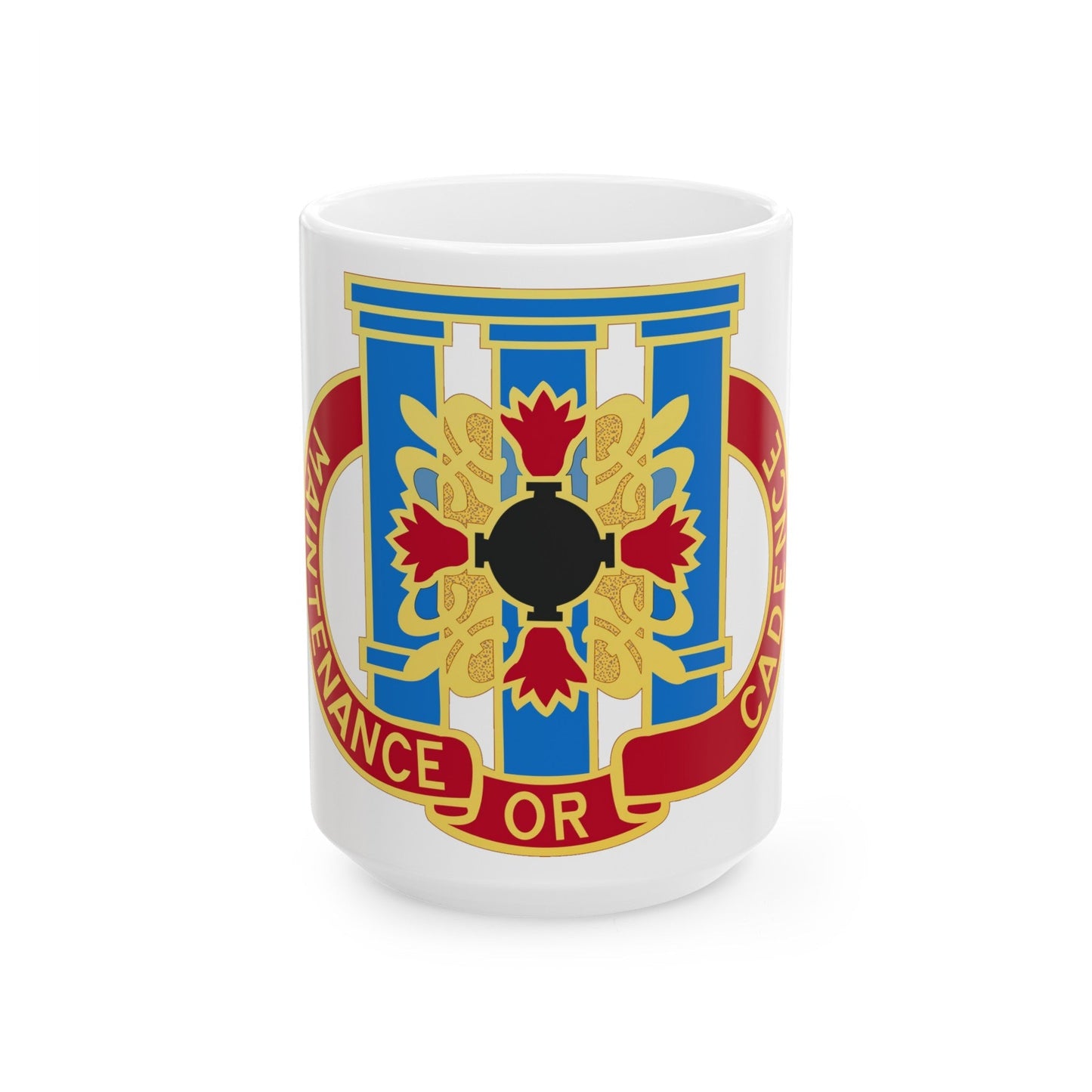 110 Maintenance Battalion (U.S. Army) White Coffee Mug-15oz-The Sticker Space