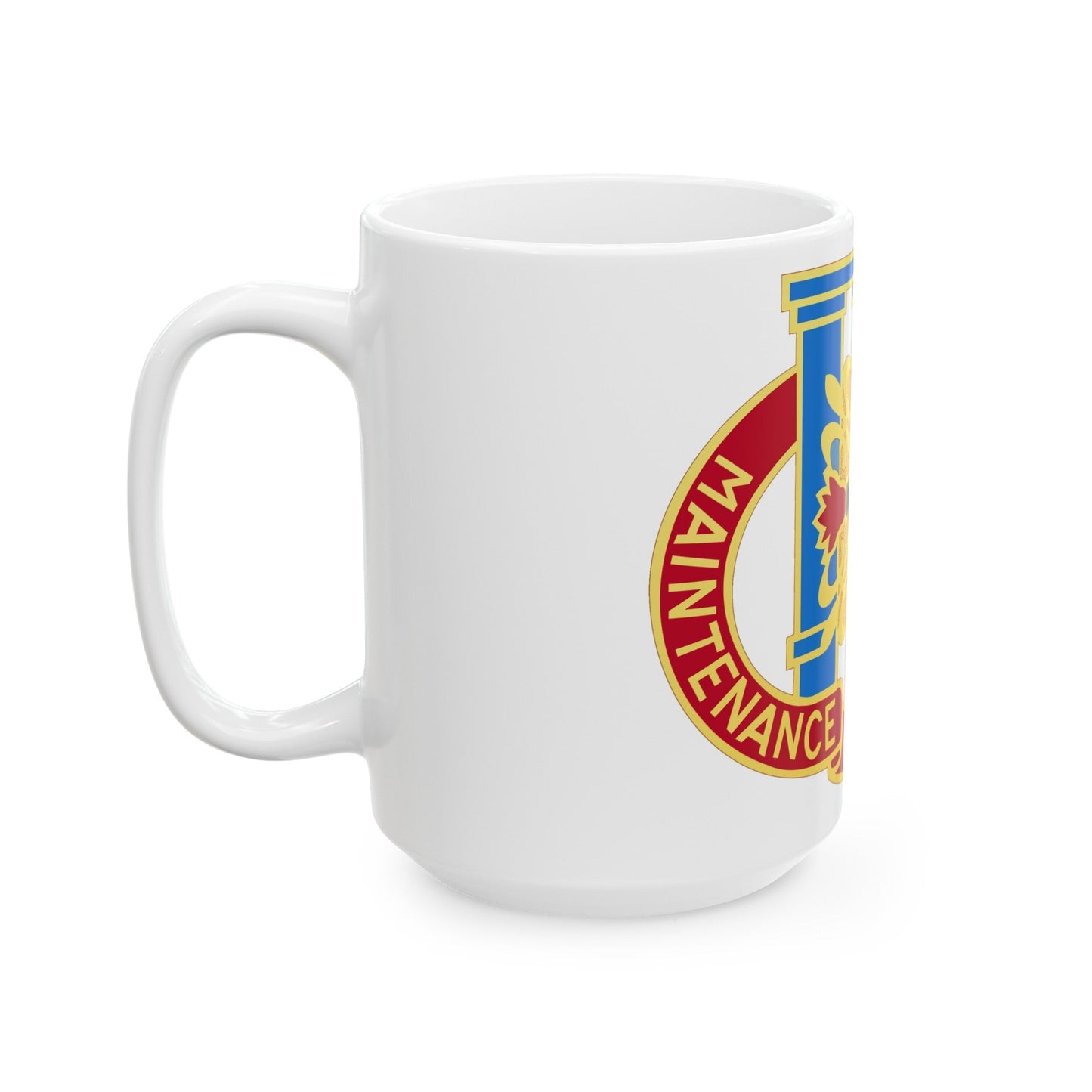 110 Maintenance Battalion (U.S. Army) White Coffee Mug-The Sticker Space