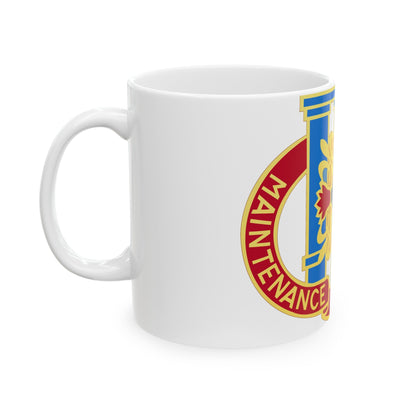 110 Maintenance Battalion (U.S. Army) White Coffee Mug-The Sticker Space