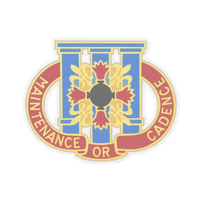 110 Maintenance Battalion (U.S. Army) STICKER Vinyl Kiss-Cut Decal 6 Inch Transparent - The Sticker Space