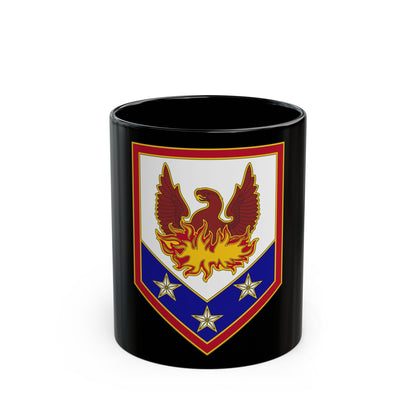 110 Maneuver Enhancement Brigade (U.S. Army) Black Coffee Mug-11oz-The Sticker Space