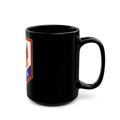 110 Maneuver Enhancement Brigade (U.S. Army) Black Coffee Mug-The Sticker Space