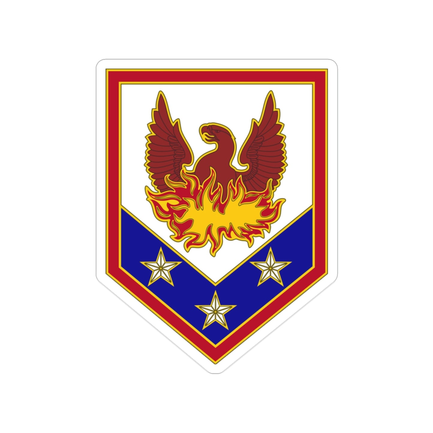 110 Maneuver Enhancement Brigade (U.S. Army) Transparent STICKER Die-Cut Vinyl Decal-2 Inch-The Sticker Space