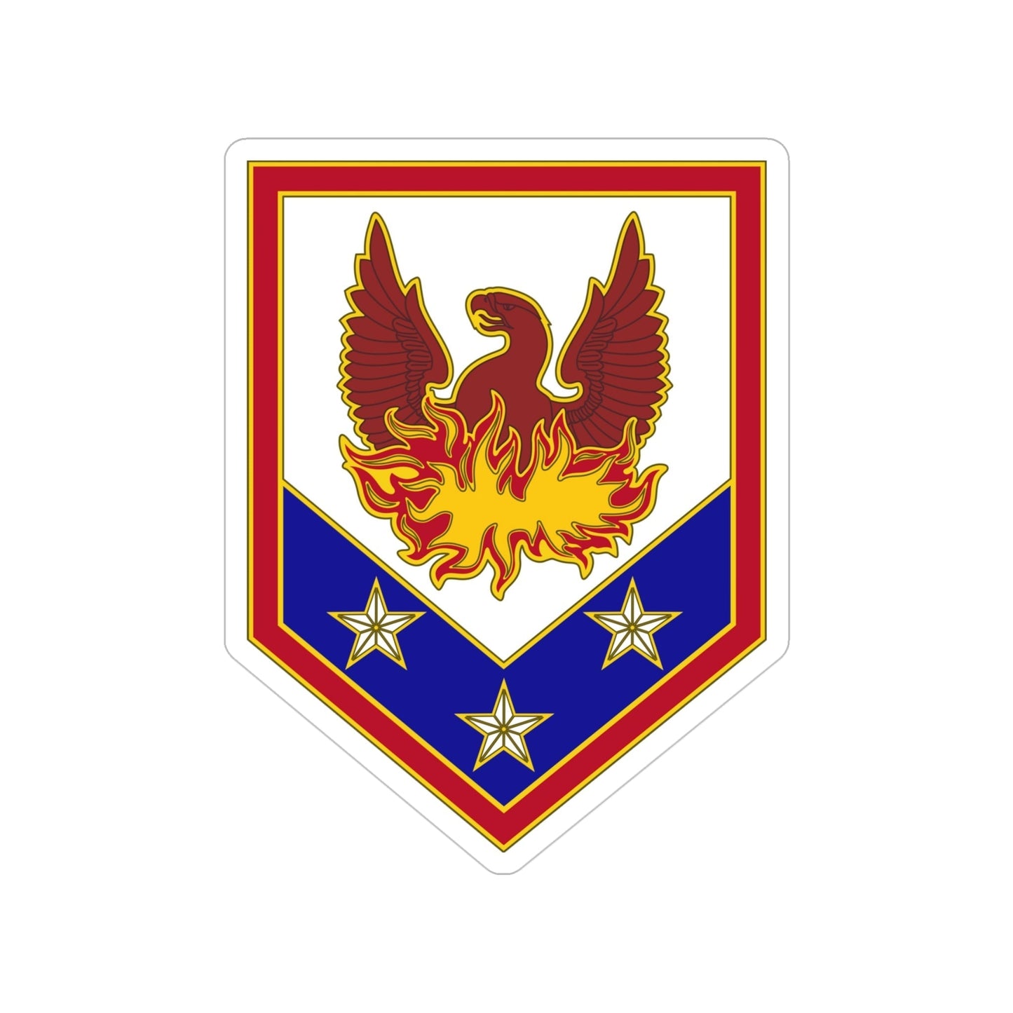 110 Maneuver Enhancement Brigade (U.S. Army) Transparent STICKER Die-Cut Vinyl Decal-4 Inch-The Sticker Space