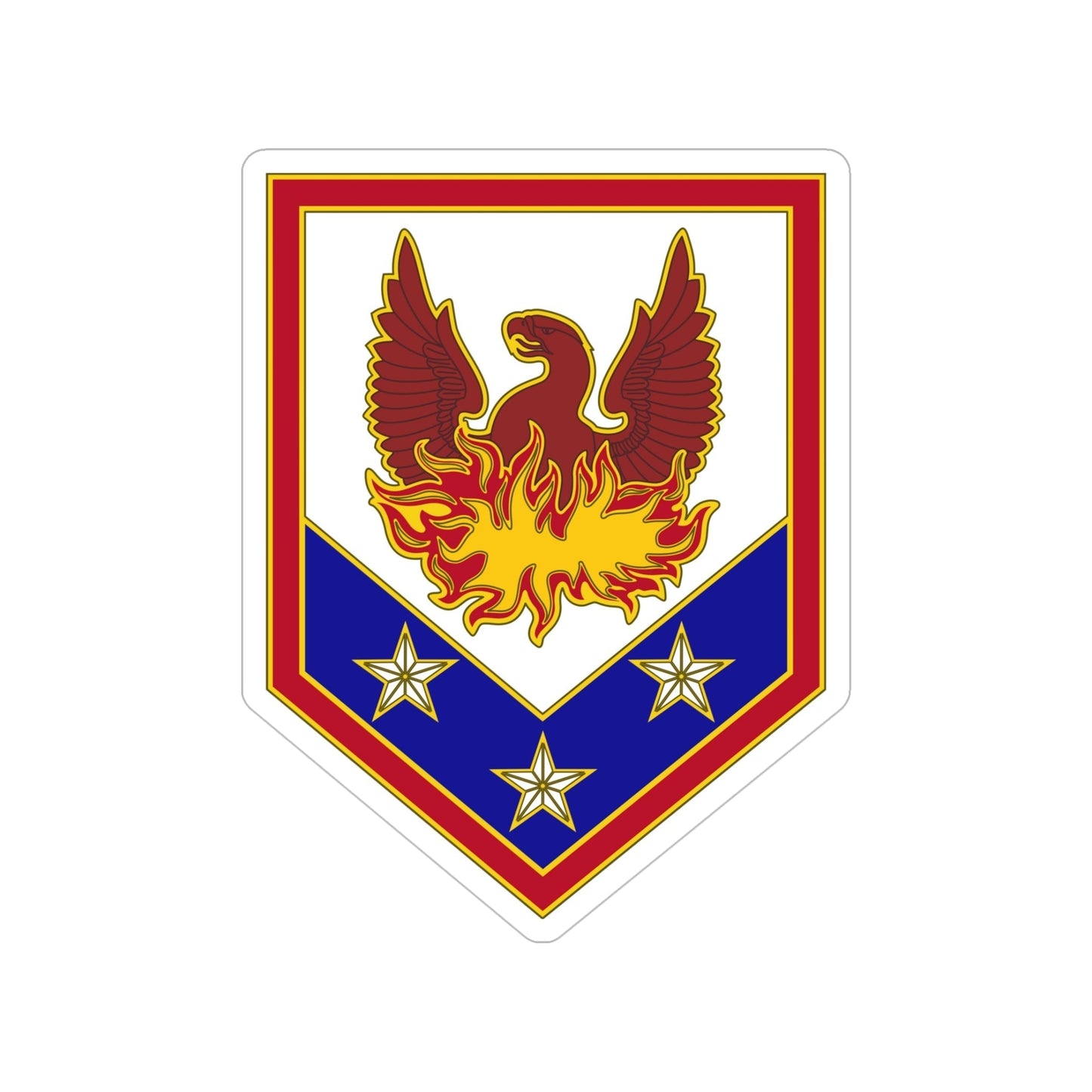 110 Maneuver Enhancement Brigade (U.S. Army) Transparent STICKER Die-Cut Vinyl Decal-5 Inch-The Sticker Space