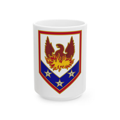 110 Maneuver Enhancement Brigade (U.S. Army) White Coffee Mug-15oz-The Sticker Space