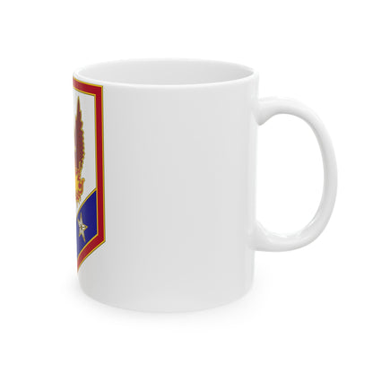 110 Maneuver Enhancement Brigade (U.S. Army) White Coffee Mug-The Sticker Space