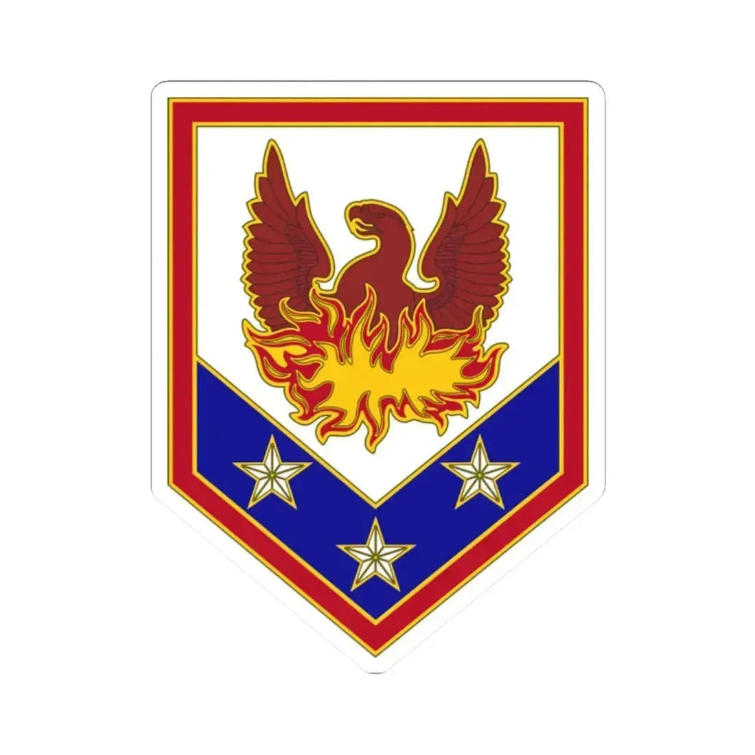 110 Maneuver Enhancement Brigade (U.S. Army) STICKER Vinyl Kiss-Cut Decal 2 Inch White - The Sticker Space