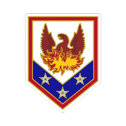 110 Maneuver Enhancement Brigade (U.S. Army) STICKER Vinyl Kiss-Cut Decal 3 Inch White - The Sticker Space