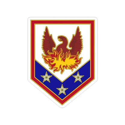110 Maneuver Enhancement Brigade (U.S. Army) Transparent STICKER Die-Cut Vinyl Decal 2 Inch - The Sticker Space