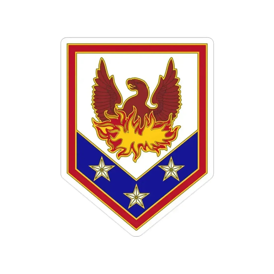 110 Maneuver Enhancement Brigade (U.S. Army) Transparent STICKER Die-Cut Vinyl Decal 2 Inch - The Sticker Space