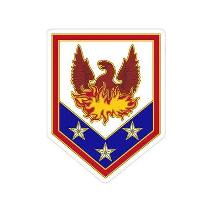 110 Maneuver Enhancement Brigade (U.S. Army) Transparent STICKER Die-Cut Vinyl Decal 4 Inch - The Sticker Space
