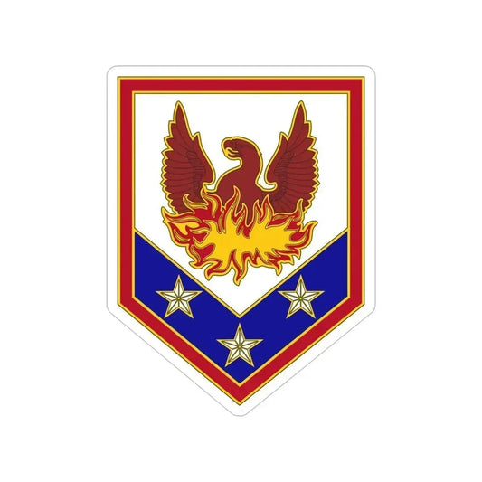 110 Maneuver Enhancement Brigade (U.S. Army) Transparent STICKER Die-Cut Vinyl Decal 6 Inch - The Sticker Space