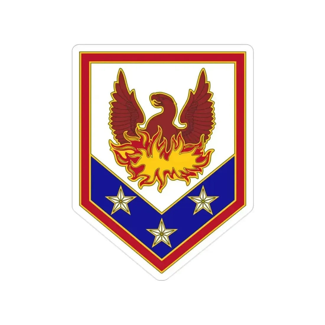 110 Maneuver Enhancement Brigade (U.S. Army) Transparent STICKER Die-Cut Vinyl Decal - The Sticker Space