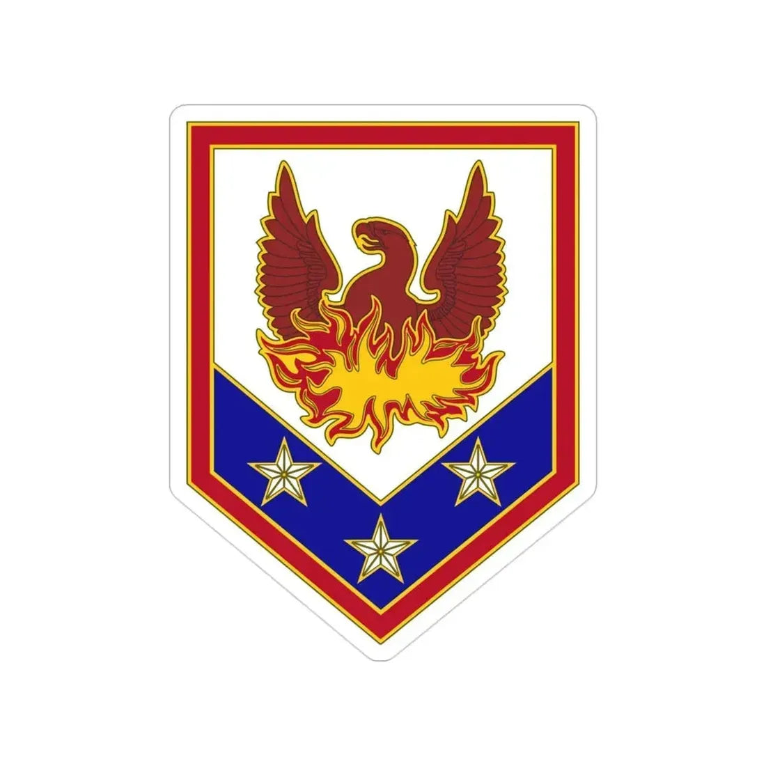 110 Maneuver Enhancement Brigade (U.S. Army) Transparent STICKER Die-Cut Vinyl Decal - The Sticker Space
