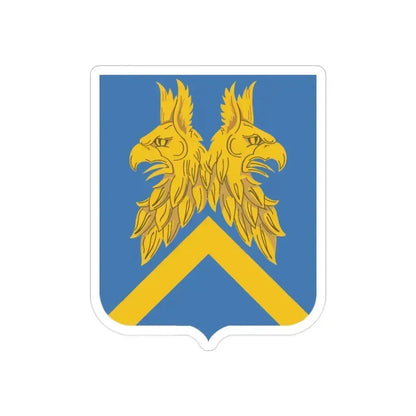 110 Military Intelligence Battalion 2 (U.S. Army) REVERSE PRINT Transparent Die-Cut STICKER 2 Inch Die-Cut Transparent - The Sticker Space