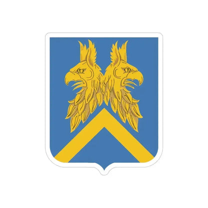 110 Military Intelligence Battalion 2 (U.S. Army) REVERSE PRINT Transparent Die-Cut STICKER 6 Inch Die-Cut Transparent - The Sticker Space