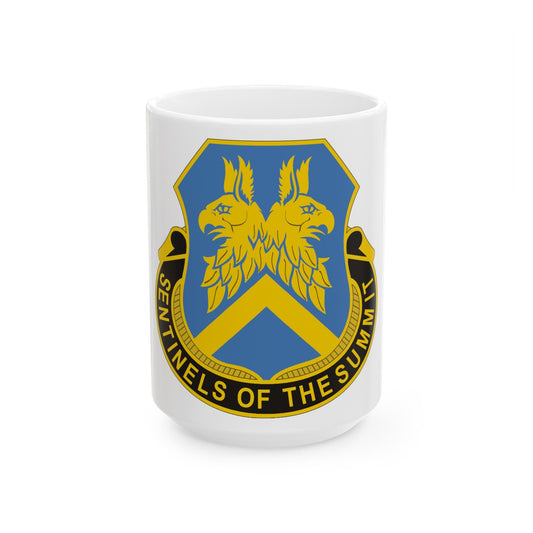 110 Military Intelligence Battalion (U.S. Army) White Coffee Mug-15oz-The Sticker Space