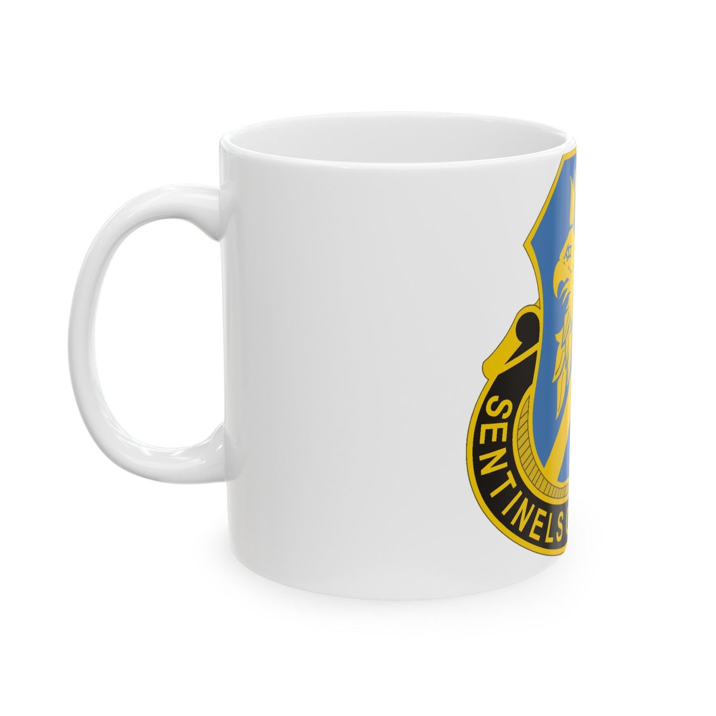 110 Military Intelligence Battalion (U.S. Army) White Coffee Mug-The Sticker Space