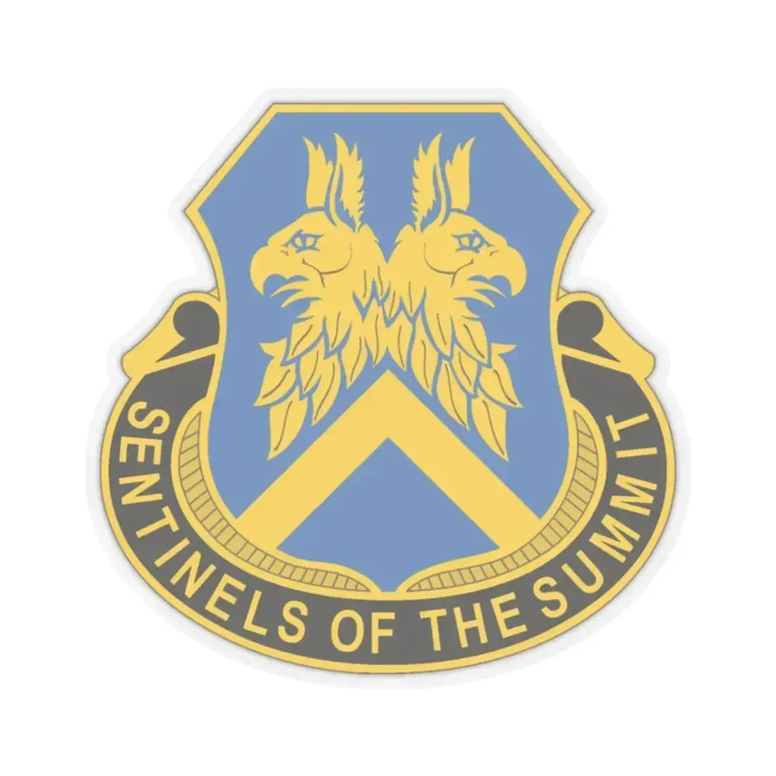 110 Military Intelligence Battalion (U.S. Army) STICKER Vinyl Kiss-Cut Decal 2 Inch Transparent - The Sticker Space