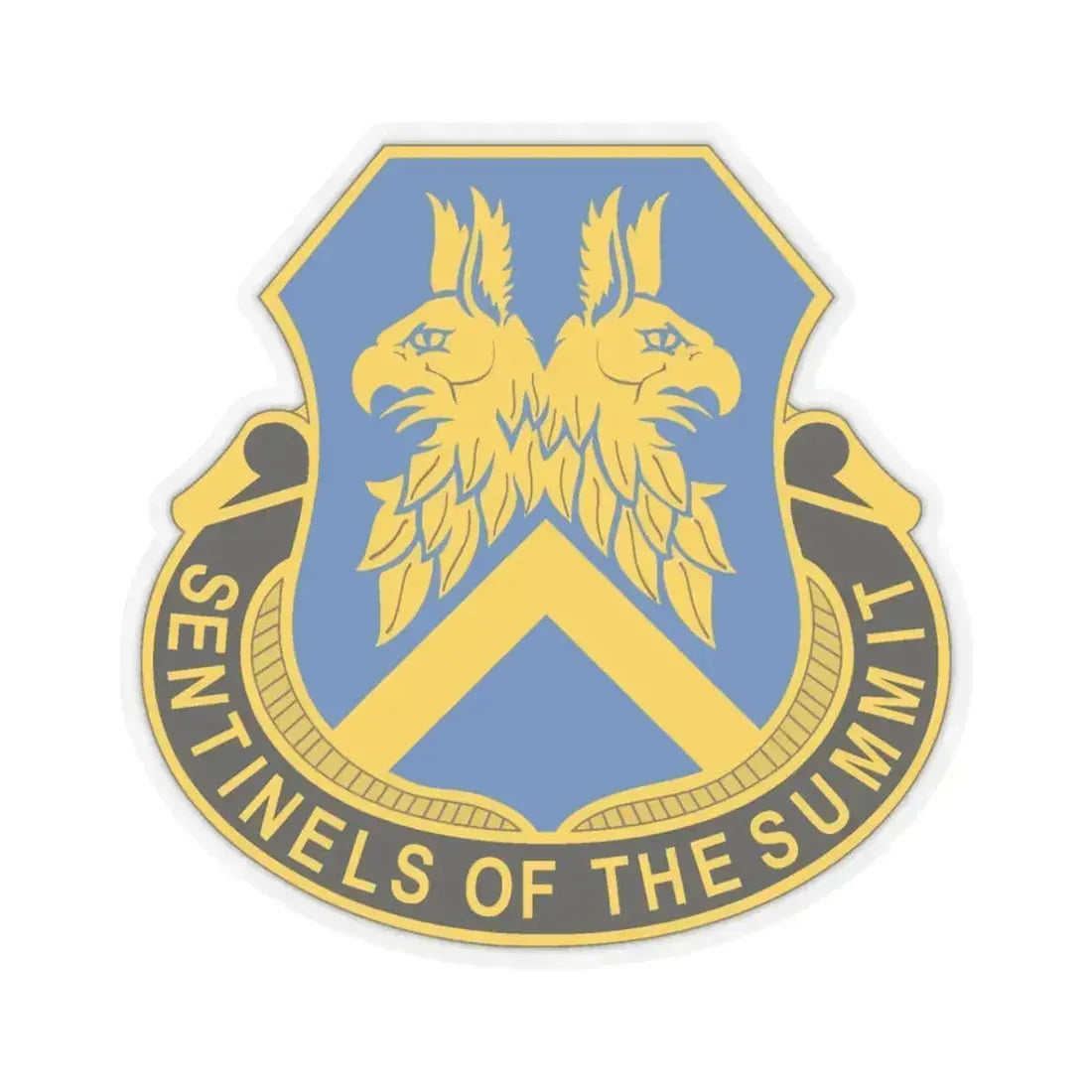 110 Military Intelligence Battalion (U.S. Army) STICKER Vinyl Kiss-Cut Decal 3 Inch Transparent - The Sticker Space