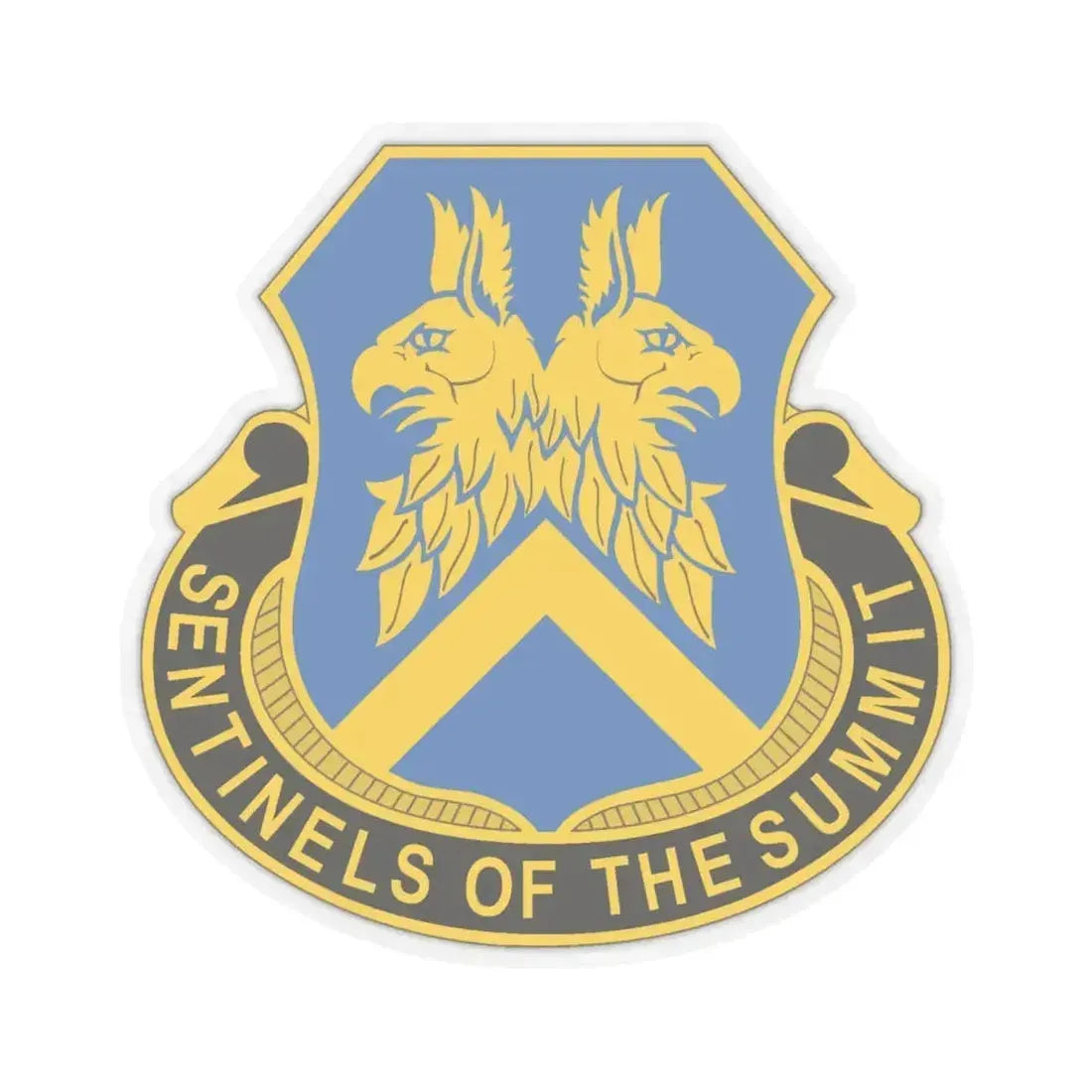 110 Military Intelligence Battalion (U.S. Army) STICKER Vinyl Kiss-Cut Decal 6 Inch Transparent - The Sticker Space