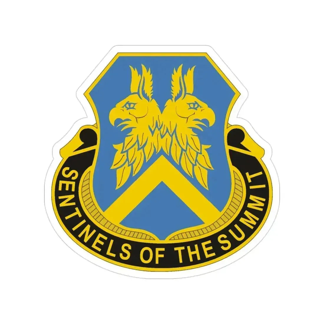 110 Military Intelligence Battalion (U.S. Army) Transparent STICKER Die-Cut Vinyl Decal 3 Inch - The Sticker Space