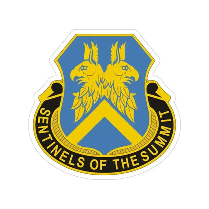 110 Military Intelligence Battalion (U.S. Army) Transparent STICKER Die-Cut Vinyl Decal 4 Inch - The Sticker Space
