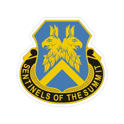 110 Military Intelligence Battalion (U.S. Army) Transparent STICKER Die-Cut Vinyl Decal 4 Inch - The Sticker Space