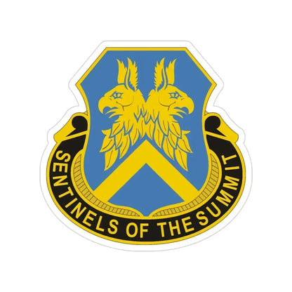 110 Military Intelligence Battalion (U.S. Army) Transparent STICKER Die-Cut Vinyl Decal 5 Inch - The Sticker Space