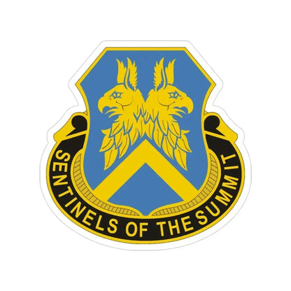 110 Military Intelligence Battalion (U.S. Army) Transparent STICKER Die-Cut Vinyl Decal - The Sticker Space