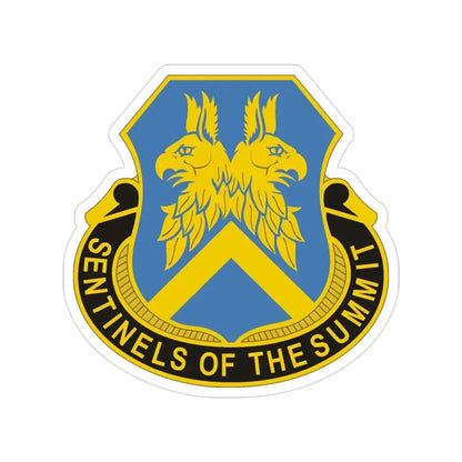 110 Military Intelligence Battalion (U.S. Army) Transparent STICKER Die-Cut Vinyl Decal - The Sticker Space